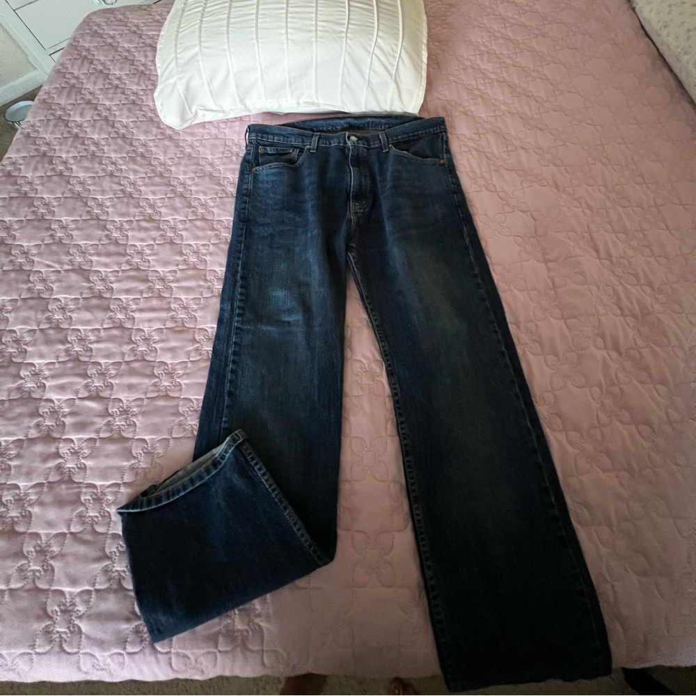 LEVIS MENS JEANS 👖 DARK WASH 38X30